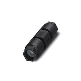 1 pcs : 1642153 - Circular Push Pull Connectors Q 1.5/4IDC/24- 24KU-KU-BK
