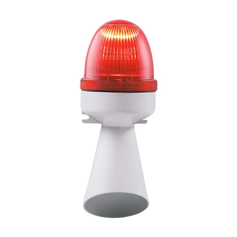 1 pcs - RS PRO Red Buzzer Beacon, 240 V, Base Mount