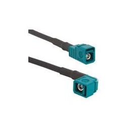 1 pcs : 095FJZFJZAG-024 - RF Cable Assemblies FAKRA Straight Jack -58 Cable, 24 inches