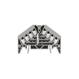 1 pcs : 1173890000 - DIN Rail Terminal Blocks PPV 4 GR 35X7.5 DGR