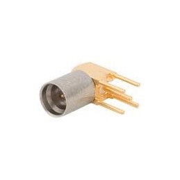1 pcs : SMP-MSLD-PCT-6 - RF Connectors / Coaxial Connectors SMP Right Angle PCB Jack Limited Detent
