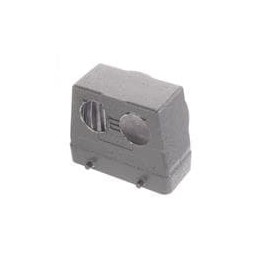 1 pcs : T1230160921-000 - Heavy Duty Power Connectors High Construction Hood PG21 Grey