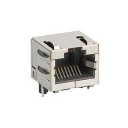 1 pcs : SS-60300-059 - Modular Connectors / Ethernet Connectors 45 DEG SHIELD JACK