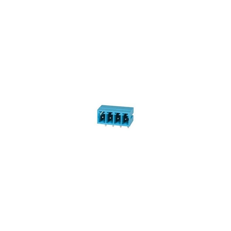 1 pcs : TBP02R1-381-04BE - Pluggable Terminal Blocks Terminal block, pluggable, 3.81, receptical, 4 pole, blue