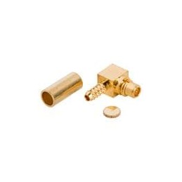 1 pcs : 908-43200 - RF Connectors / Coaxial Connectors R/A PLG 178 196 GLD