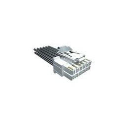 1 pcs : MMSD-02-20-L-05.90-S-K - Rectangular Cable Assemblies Mini-Mate Cable Assembly, 0.100' Pitch