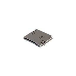 1 pcs : MSD-4-A - Memory Card Connectors 9 Positions, Push In, Auto Eject Out, SMT, 1.8 mm Height Above Board,