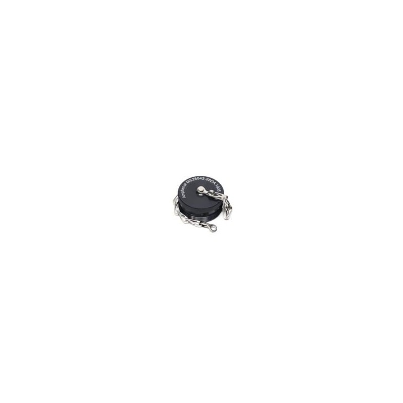 1 pcs : MS2504222DA - Circular MIL Spec Tools, Hardware & Accessories 5015 D/C PLUG SZ 22 BLK ANOD