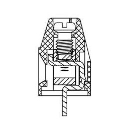 1 pcs : VI1021550000G - Fixed Terminal Blocks 10P 5.08MM TERM BLK FIXED HORIZONTAL