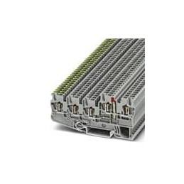 1 pcs : 3209183 - DIN Rail Terminal Blocks STIO 2.5/4-PE/2B/L-L A24GN/O-M