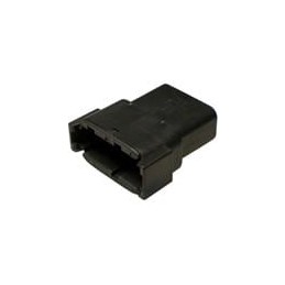 1 pcs : DTM04-12PB - Automotive Connectors 12P DTM RECP ASM KEY B