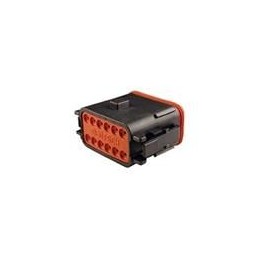 1 pcs : DT06-12SB-B016 - Automotive Connectors 12P DT PLG ASM KEY B EXT SHELL