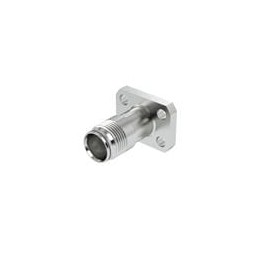 1 pcs : R180540007 - RF Connectors / Coaxial Connectors NEX10/RECTANGLE FLANGE RECEP 14.7 x 19.5 PANEL SEAL WITH CYLINDRICAL CON