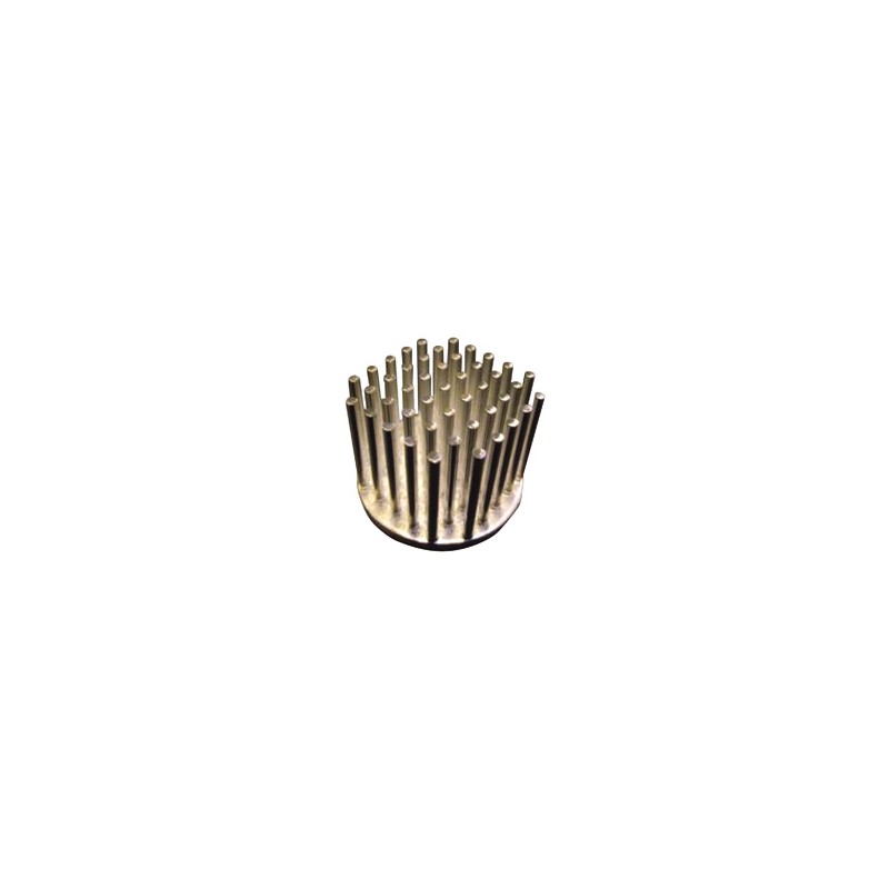 1 pcs - Heatsink, Universal Round Alu, 4.25K/W, 28.5 (Dia.) x 18.5mm, Adhesive Foil, Conductive Foil