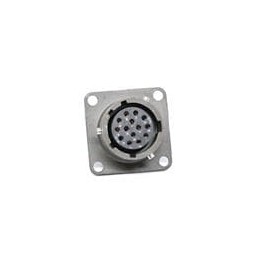 1 pcs : PT02A12-14S - Circular MIL Spec Connector 14P Sz 12 Box Mount Socket Receptacle