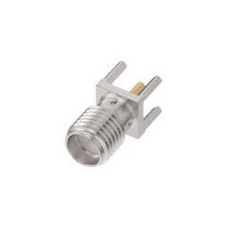 1 pcs : R124426120 - RF Connectors / Coaxial Connectors SMA / STRAIGHT JACK RECEPTACLE FOR PCB SOLDER LEGS