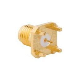 1 pcs : 132401 - RF Connectors / Coaxial Connectors PCB REC. 0.250 FP