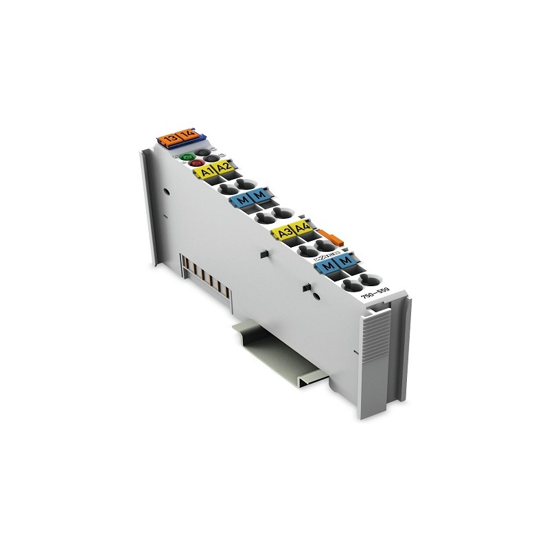 1 pcs - Wago Micro 800 Series PLC I/O Module for Use with 750 Series, Analogue