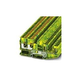 1 pcs : 3061842 - DIN Rail Terminal Blocks PT 6-QUATTRO/2P-PE