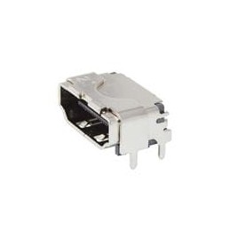 1 pcs : KDMIX-NS2-NS-B15TR-2.1 - HDMI, Displayport & DVI Connectors HDMI 2.1 HI-TEMP SMT NO FLANGE 15u GOLD