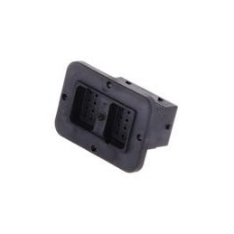 1 pcs : ARC12-24PC - Headers & Wire Housings 24 Position, Receptacle, Pin Contact, Size 16, Threaded Insert for Jackscrew, Keyed