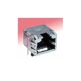 1 pcs : TM11APA1-88P(06) - Modular Connectors / Ethernet Connectors 8P M MODULAR PLG EMI STRT COVER BLACK, HOOD and BUSHING ONLY