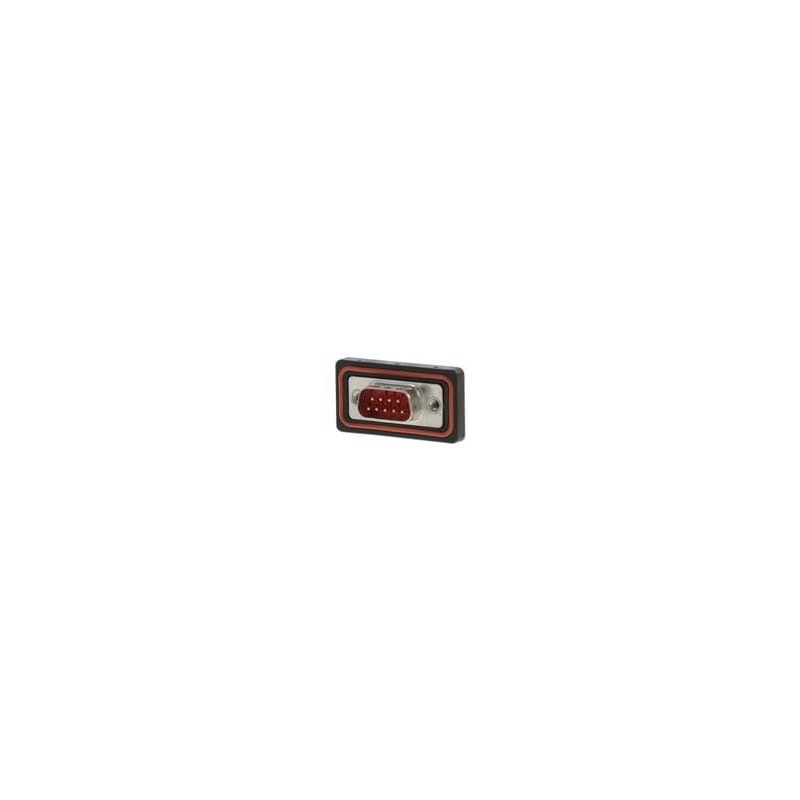 1 pcs : 173110-0024 - D-Sub Standard Connectors 9P REAR MNT WTRPROOF STRAIGHT PCB TERM