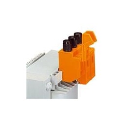 1 pcs : 2702225 - DIN Rail Terminal Blocks TRKS 4-SI(5X20) GY