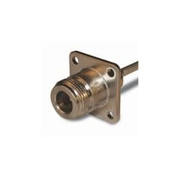 1 pcs : 172170 - RF Connectors / Coaxial Connectors N PANEL JACK SOLDER .141 S/R