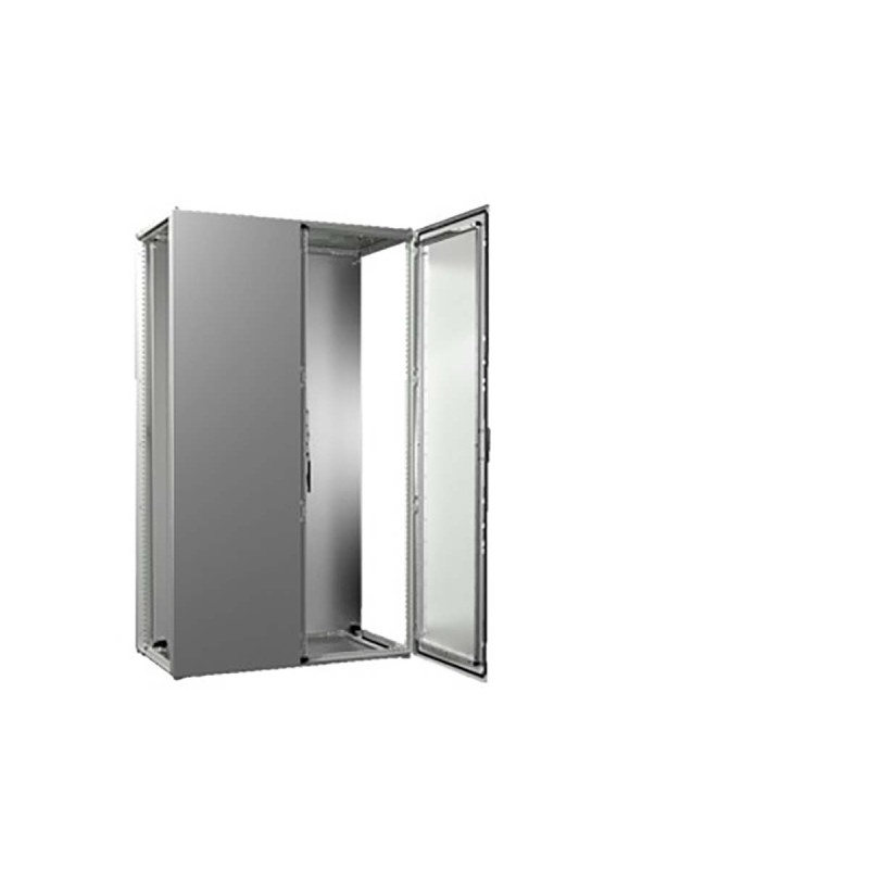 1 pcs - Rittal VX25 Series Sheet Steel Double-Door-Door Floor Standing Enclosure, IP55, 1199 x 608 x 2008mm