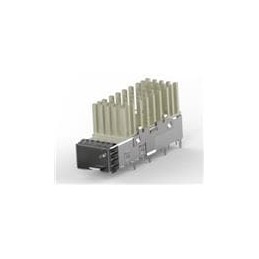 1 pcs : 2007464-3 - I/O Connectors 1x1 Cage Assy W/NETWORK HS & EMI