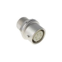 1 pcs : KMC9BRD-6S(75) - Standard Circular Connector REC W/SKT INSERT 6