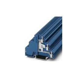 1 pcs : 2715584 - DIN Rail Terminal Blocks DIKD 1,5-PV BU