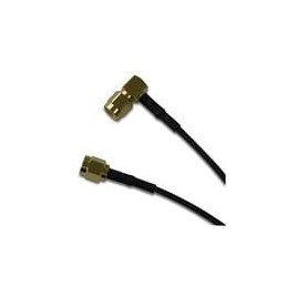 1 pcs : 135103-02-12.00 - RF Cable Assemblies SMA R/A Plug to St Plug RG-174/U 12in
