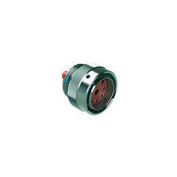 1 pcs : AHDM06-24-09PR - Standard Circular Connector SZ 24 PLUG 9 POS PIN RED ARGMNT