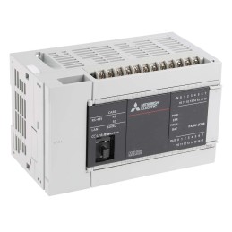 1 pcs - Mitsubishi MELSEC iQ-F Series PLC CPU for Use with FX5 Expansion Adapter, FX5 Extension Module, Analogue Output,