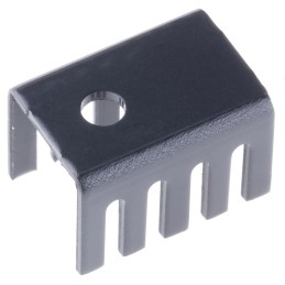 1 pcs - Heatsink, 27°C/W, 13.21 x 12.7 x 19.05mm, Clip