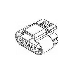 1 pcs : 15397578 - Automotive Connectors CON GT150 6W F ASM