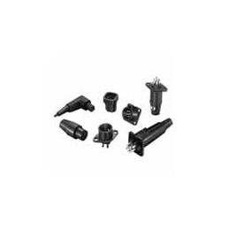 1 pcs : RP17-PC-222 - Circular Push Pull Connectors Contact M 1 POS Crim ST Cable Mount 1Te