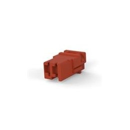 1 pcs : 142680-1 - Terminals HOUSING POS LOCK MK III 2 P BROWN