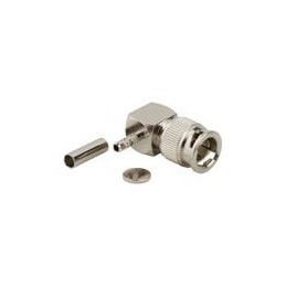 1 pcs : 031-70339 - RF Connectors / Coaxial Connectors MINI (M)R/A CRIMP RG-179