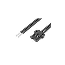 1 pcs : 219657-2020 - Rectangular Cable Assemblies Pico-Lock F-S OTS Cbl Assy SR 50mm Au 2Ckts Blk