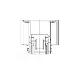 1 pcs : 7287383840 - Automotive Connectors CONN 4P 025 RH LT GRY