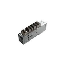 1 pcs : UE36C1620005B32 - I/O Connectors 1x1 QSFP-DD cage assembly with 6.5mm height square pin style heat sink and dust cover