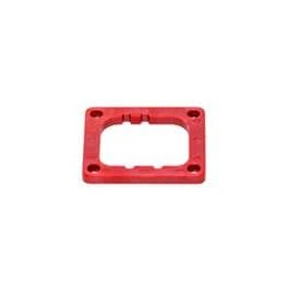 1 pcs : 787-0015-01 - Rectangular Mil Spec Connectors KEYING PLATE RED