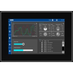 1 pcs - Jumo variTRON eX707 Series HMI Panel - 7 in, TFT Display, 800 x 480pixels