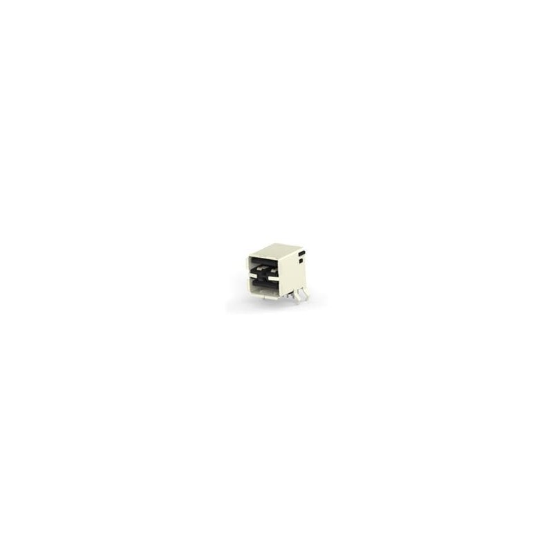 1 pcs : 5787745-2 - USB Connectors 2X1 A/REC R/A T/H