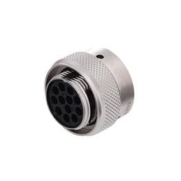 1 pcs : RT061412SNH03 - Standard Circular Connector Plug, 12 Position, Female, Shell Size 14, with Silicone Seal