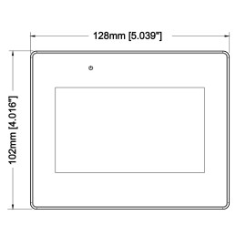 1 pcs - Crouzet em4, Millenium 3 Touch Screen HMI - 4.3 in, TFT LCD Display, 480 x 272pixels