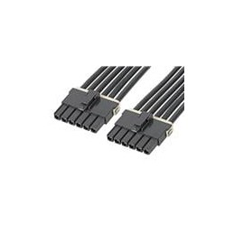 1 pcs : 216400-1063 - Rectangular Cable Assemblies Mega-Fit SR R-R 6Ckt 600mm Cable